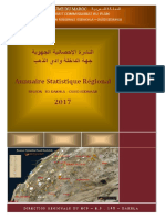 Annuaire Statistique de La Région de Dakhla - Oued Eddahab, 2017 (Version Arabe Et Française)