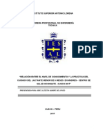 Proyecto de Investigacion Enfermeria PDF