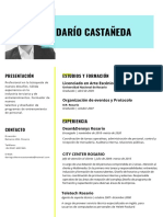 Darío Castañeda CV 2020