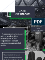 Cash & Stock Dividends