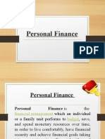Personal Finance Revised