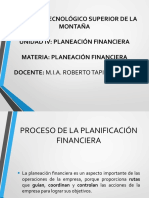 Unidad 4 Planeación Financiera