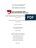 Informe de GaesSOLUCIONES ARP