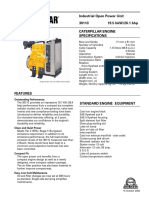 Industrial Open Power Unit 3011C 19.5 Bkw/26.1 BHP Caterpillar Engine Specifications