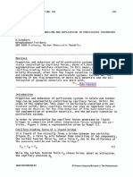 Schubert1984 - CAPILARY FORCES - MODELING AND APPLICATION IN PARTICULATE TECHNOLOGY PDF