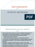 MR Survey Methods