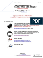 BASIC Information On How To Build A 35mm DOF Adapter: by Daniel Schweinert