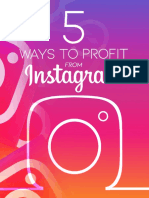 5 Ways To Profit From Instagram