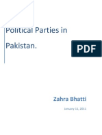 Political Parties in Pakistan