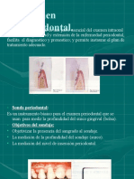 Examen Periodontal