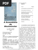 A Assembleia de West Minster - Guilherme Kerr
