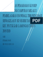 Meningkatkan Pemahaman Konsep Operasi Hitung Campuran Melalui Pembelajaran