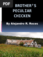 My Brother's Peculiar Chicken | PDF