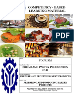 Competency - Based Learning Material: Tourism Bread and Pastry Production Ncii