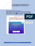 Cara Login Tes Minat Bakat & Pra Pendaftaran PPDB