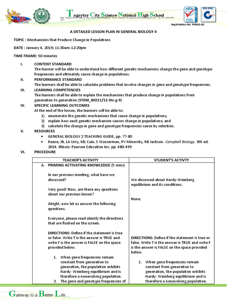 Dlp 4 Zygosity Dominance Genetics