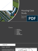 Housing Case Study: by Aniruddh Dubey, Abhishek Sharma Abu Shahma, Manjuri Gogoi Loknath Mandal
