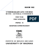 Business Communication - SUCM102 PDF