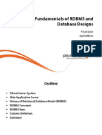 Fundamentals of RDBMS and Database Designs: Pinal Dave @pinaldave