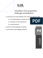Implementing A CLIL Programme: Challenges and Initiatives