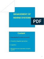 Managementul Ecosistemelor Marine