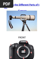 1 Knowing The Different Parts of The Camera