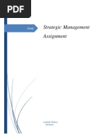 Strategic Management Assignment 