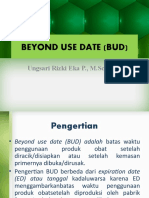 Beyond Use Date Bud