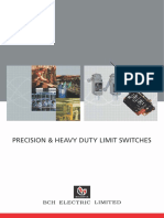 HEAVY DUTY PRECISION LIMIT SWITCHES