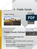 Chapter 3 - Public Goods