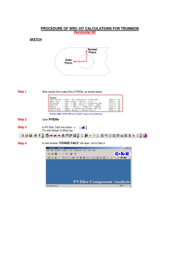 WRC-107 Trunnion Calculation Guide | PDF | Computing | Computing And ...