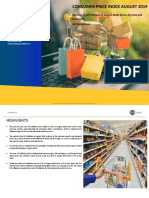 India - ICRA Update On Consumer Price Index - August 2019 PDF