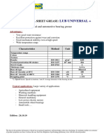 Fiche Technique Lub Universal + en PDF