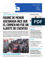 07 Diario El Día de Coquimbo, Chile 21-06-2020 Madre de Menor Asesinada Dice Que El Crimen No Fue Un Ajuste de Cuentas.