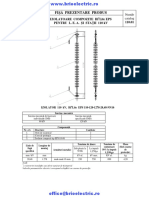 IZOLATOARE COMPOZITE PT STATII 110kV ... - BRIO ELECTRIC