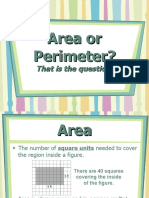 Area or Perimeter