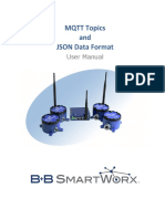 MQTT Topics and JSON Data Format: User Manual