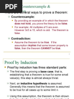 Proofs by Counterexample & Contradiction: There Are Several Ways To Prove A Theorem