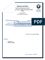 banqueroute - (S2 Master DECI )