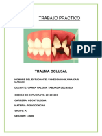 Trauma Oclusal