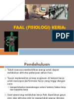 6 - Fisiologi (Faal) Kerja PDF