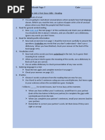 English PSR Paper 2 | PDF | Question | Reading Comprehension