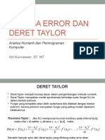 Analisa Error dan Deret Taylor.pptx