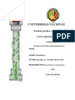 Practica en Excel Sobre Representaciones Graficas