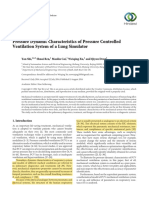 Research Article: Pressure Dynamic Characteristics of Pressure Controlled Ventilation System of A Lung Simulator