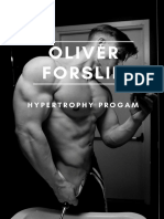 Oliver Forslin Hypertrophy Program