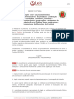 Decreto 1251 2018 Curitiba PR