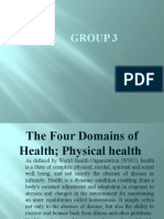 4 Dimensions of Health