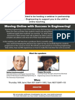 Moving Online with Success in Engineering_18th June