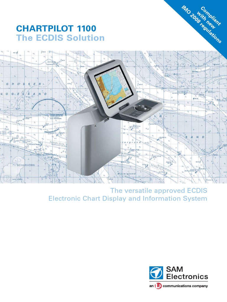 The ECDIS Solution: Chartpilot 1100 | PDF | Computer Monitor | Navigation